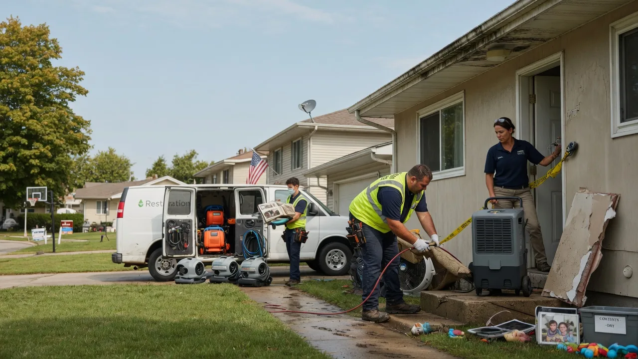 Water Damage Restoration in Rhinelander, WI near me
